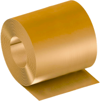 Фольга бронзовая 0,2x600 мм (200 мкм) БрАЖ9-4 ГОСТ 1595-2021