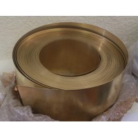 Фольга латунная 4x90 мм (4000 мкм) Л90 ГОСТ 2208-2007