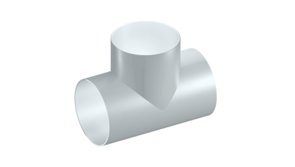 кожух оцинкованный для тройника 410x0,8 мм купить в Волгограде