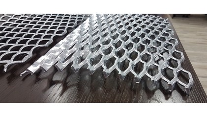 лист стальной оцинкованный просечно-вытяжной ПВЛ 408 4x500x1000 мм Ст3 купить в Волгограде