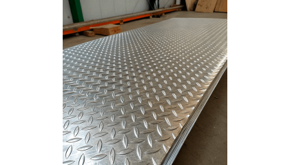 лист алюминиевый рифленый чечевица 1,5 мм АМг3 купить в Волгограде