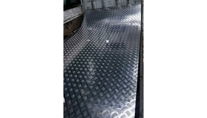 лист нержавеющий рифленый квинтет 1 мм 08Х17Т купить в Волгограде