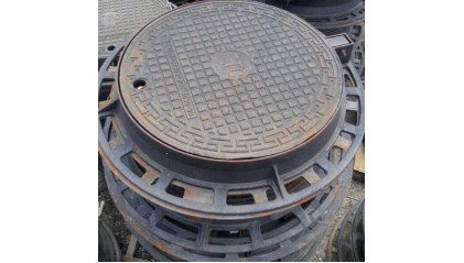 люк чугунный ГТС легкий круглый Т 750x75 мм СЧ10 купить в Волгограде