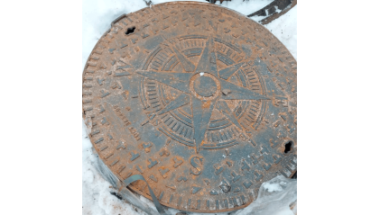 люк чугунный ЛУ (А30) круглый 700 мм СЧ18 купить в Волгограде