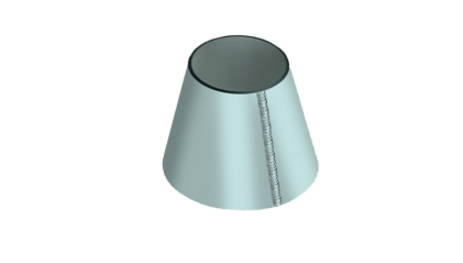 обечайку оцинкованную коническую 2820x1920x20 мм 12ХМ купить в Волгограде