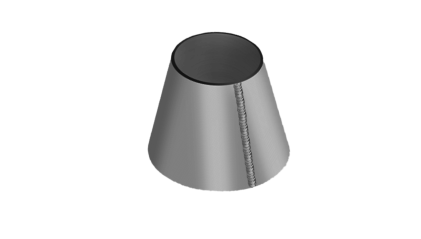 обечайку стальную коническую 2020x1120x20 мм Ст3 купить в Волгограде