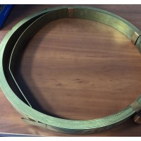 Полоса латунная 100x1 мм Л63 ГОСТ 2208-2007