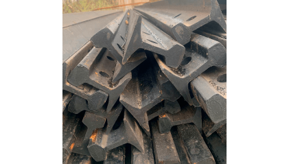 рельсы Р8 стальные узкоколейные 7 м Э76 купить в Волгограде