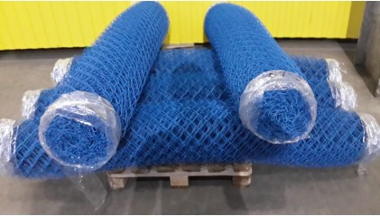 сетку рабицу стальную с полимерным покрытием (ПВХ) 10x10 1,8 мм купить в Волгограде