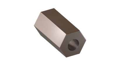 шестигранник буровой пустотелый 25x7,2 мм 55С2 купить в Волгограде