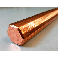 Шестигранник медный ДШГНП 14 мм М2 ГОСТ 1535-2006