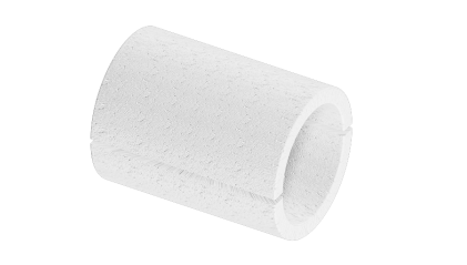 скорлупу ППС для трубы 377x100 мм ППС15 купить в Волгограде