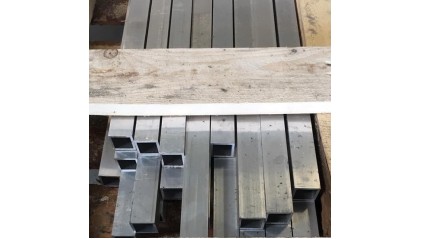 трубу алюминиевую профильную квадратную 10x10 1,5 мм Д16Т купить в Волгограде