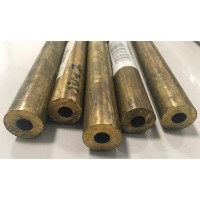 Труба латунная ДКРНП 100x12,5 мм Л63 тянутая ГОСТ 494-2014