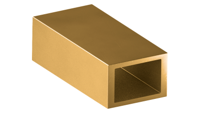 трубу латунную профильную прямоугольную ДПРНТ 72x20x2 мм Л68 купить в Волгограде