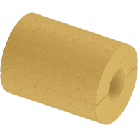 Цилиндр теплоизоляционный минераловатный вырезной без покрытия 102x30x1000 мм НГ Ц 100 ГОСТ 23208-2022