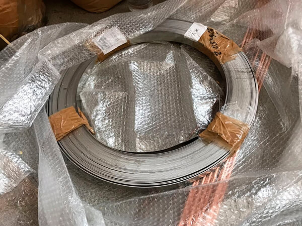 Лента нержавеющая 20x0,7 мм AISI 304 DIN 50049 фото