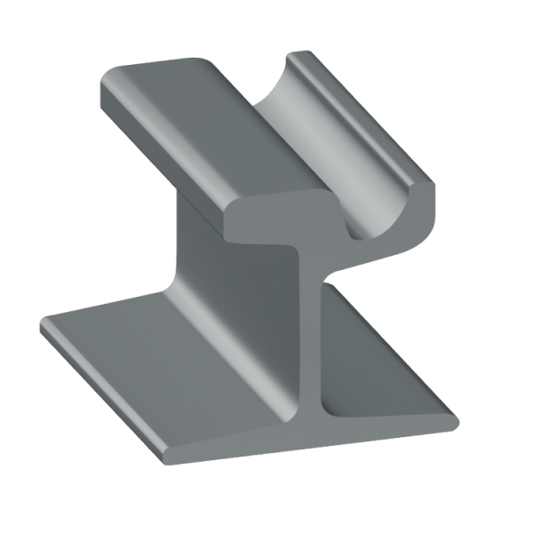 Рельсы РТ58 стальные трамвайные 7 м Э76 ГОСТ 55941-2014 фото