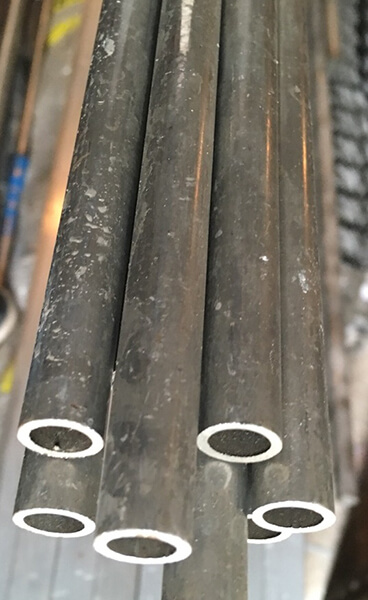 Труба алюминиевая холоднодеформированная бесшовная анодированная закаленная 25x5 мм Д16Т ГОСТ 18475-82 хлыст фото